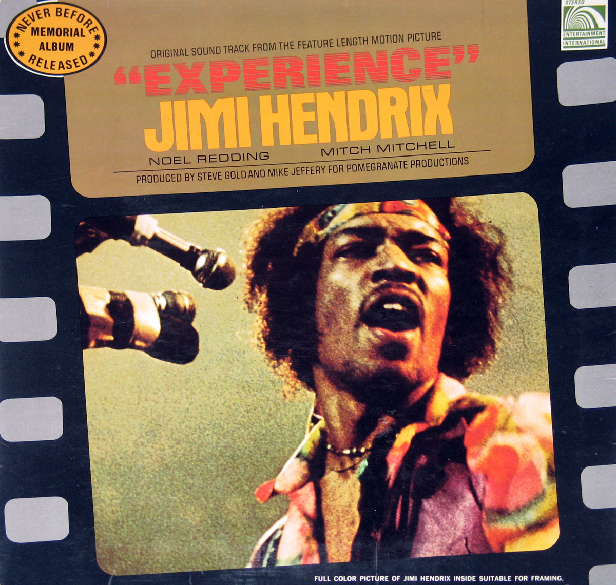 High Resolution Photo of jimi hendrix experience france  